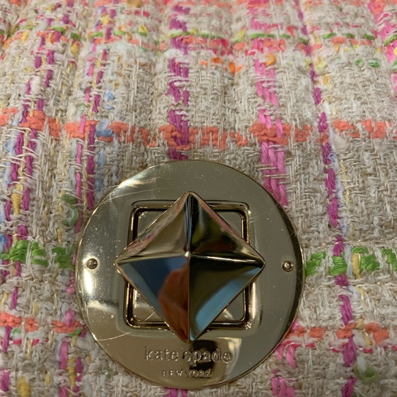 Kate Spade fabric plaid crossbody bag - Picture 2 of 8